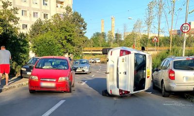 CASCADORIE de weekend în Cluj-Napoca: "Parcare laterală pe verticală" / "Artist de calibru mare"