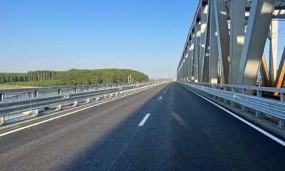 S-a deschis circulația complet pe podul de la Fetești. Taxa de pod rămâne suspendată