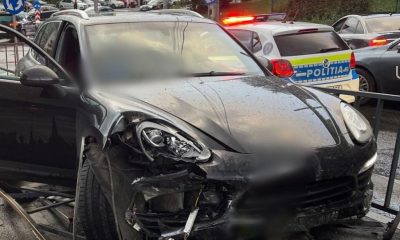 Șofer beat-criță, ARESTAT după ce a făcut un accident pe o stradă din Cluj/ Modificare IMPORTANTĂ în legislație din această lună