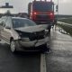 ACCIDENT pe A3, în Cluj! Trei mașini implicate / Tânără transportată la spital