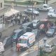 (Video) Cluj: Bătaie în plină stradă în Câmpia Turzii. 5 persoane au ajuns la spital. 30 de mascați și 20 de polițiști au venit în zonă 1