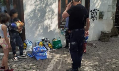 Poliția Locală din Bistrița, acțiuni împotriva cerșetoriei / Foto: Politia Locala Bistrita