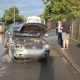ACCIDENT în Cluj ca la biliard: Un şofer de 20 de ani a lovit din spate o autoutilitară şi a proiectat-o în altă maşină