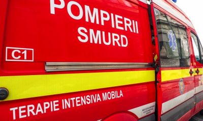 Accident cu două mașini la Copăceni, în Cluj! Trei persoane sunt consultate de SMURD