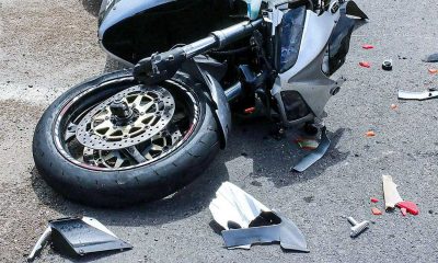 Accident între un motociclist și un autoturism pe strada Septimiu Albini