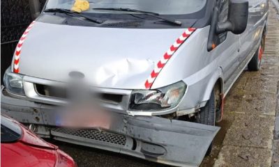 Accident rutier în localitatea Florești/Foto: IPJ Cluj