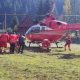 Alpinistul a fost preluat cu elicopterul SMURD/ Foto: Salvamont Romania-Dispeceratul National Salvamont - Facebook