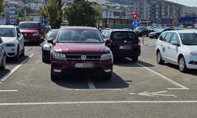 ”Bine ai venit la oraș” - Replica unui clujean pentru un șofer parcat la VIVO - FOTO