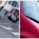 Bombardier filmat pe strada Piezișă, ”Costineștiul” Clujului! Lovea un tomberon și apoi a făcut ASTA - VIDEO