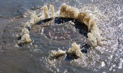 Ce au găsit cei de la Apă Canal în canalizarea din Florești - FOTO