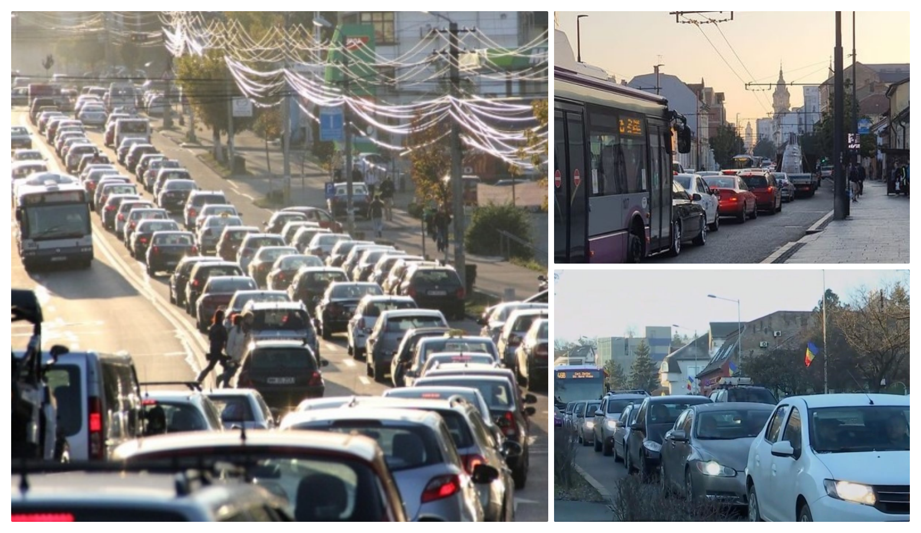 Cluj - Aglomerație uriașă în a doua zi de școală! Cât ați făcut cu mașina pe drum? - FOTO