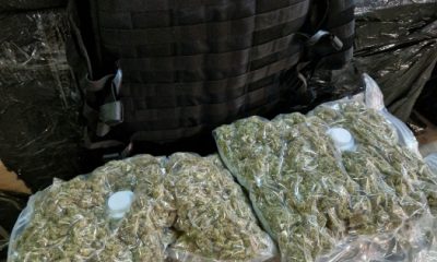 Droguri la pachet, prin firme de curierat/Foto: Poliția Română