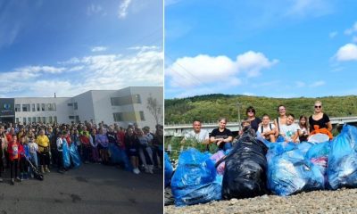 Floreștenii s-au pus pe treabă și au curățat de gunoaie  zonele verzi / Foto: Bogdan Pivariu - Facebook