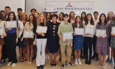 Ei sunt elevii de 10 din Cluj, de la Bacalaureat și Evaluarea Națională. Au fost premiați de Inspectoratul Școlar Județean Cluj