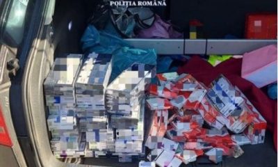 Femeie din Cluj, prinsă cu portbagajul plin de țigări de contrabandă