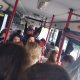 Haos în autobuzul Fany pentru elevi, care leagă Câmpia Turzii de Turda. Adulții îl folosesc ca mijloc de transport - FOTO
