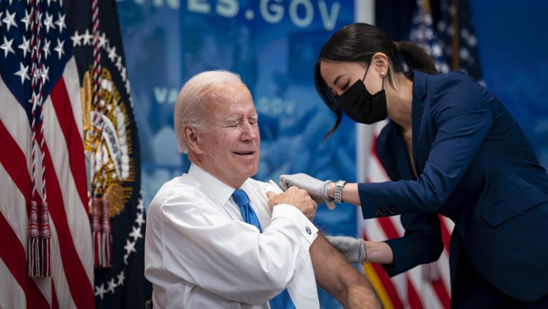 Joe Biden s-a vaccinat cu o nouă doză anti-COVID! Îi îndeamnă pe americani să îi urmeze exemplul