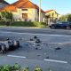 Un tânăr de 20 de ani din Satu Mare a murit după ce s-a izbit cu motocicleta de o mașină. Foto: presasm.ro