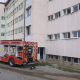 Pompierii au intervenit la spitalul din Huedin după ce o pacientă a pornit alarma de incendiu / Foto: ISU Cluj