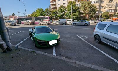 Parcare de toată rușinea pe Calea Florești: ”Costă cât 3 masini?” - FOTO