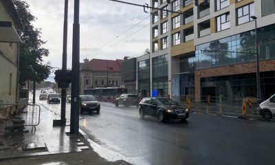 Ploaie pe Calea Mănăștur, 3 septembrie / Foto: monitorulcj.ro