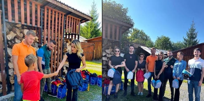 TurdaNews - Georgiana Sima: 100 ghiozdane complet echipate pentru 100 elevi clujeni