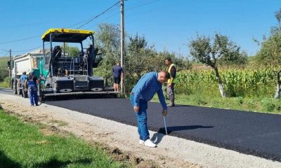 TurdaNews - O nouă stradă asfaltată în comuna Frata