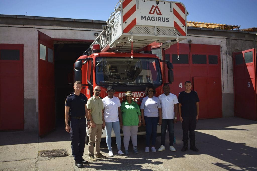 TurdaNews - Specialiști ai Centrului de Pregătire pentru Managementul Dezastrelor din Africa în vizită la ISU Cluj