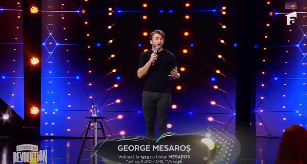 TurdaNews - Turdeanul George Mesaroș vorbește despre copilăria din Poiana într-un show de stand-up comedy! (VIDEO)