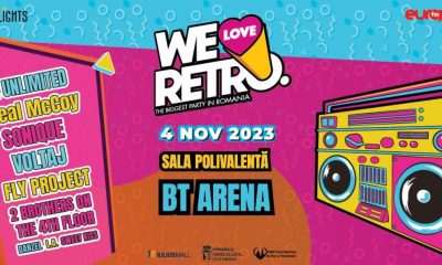 TurdaNews - We Love Retro: Show-ul cu cea mai bună muzică a anilor `90 și 2000 revine la Cluj-Napoca, pe 4 noiembrie Prețuri PROMOȚIONALE la primele 2.000 de bilete