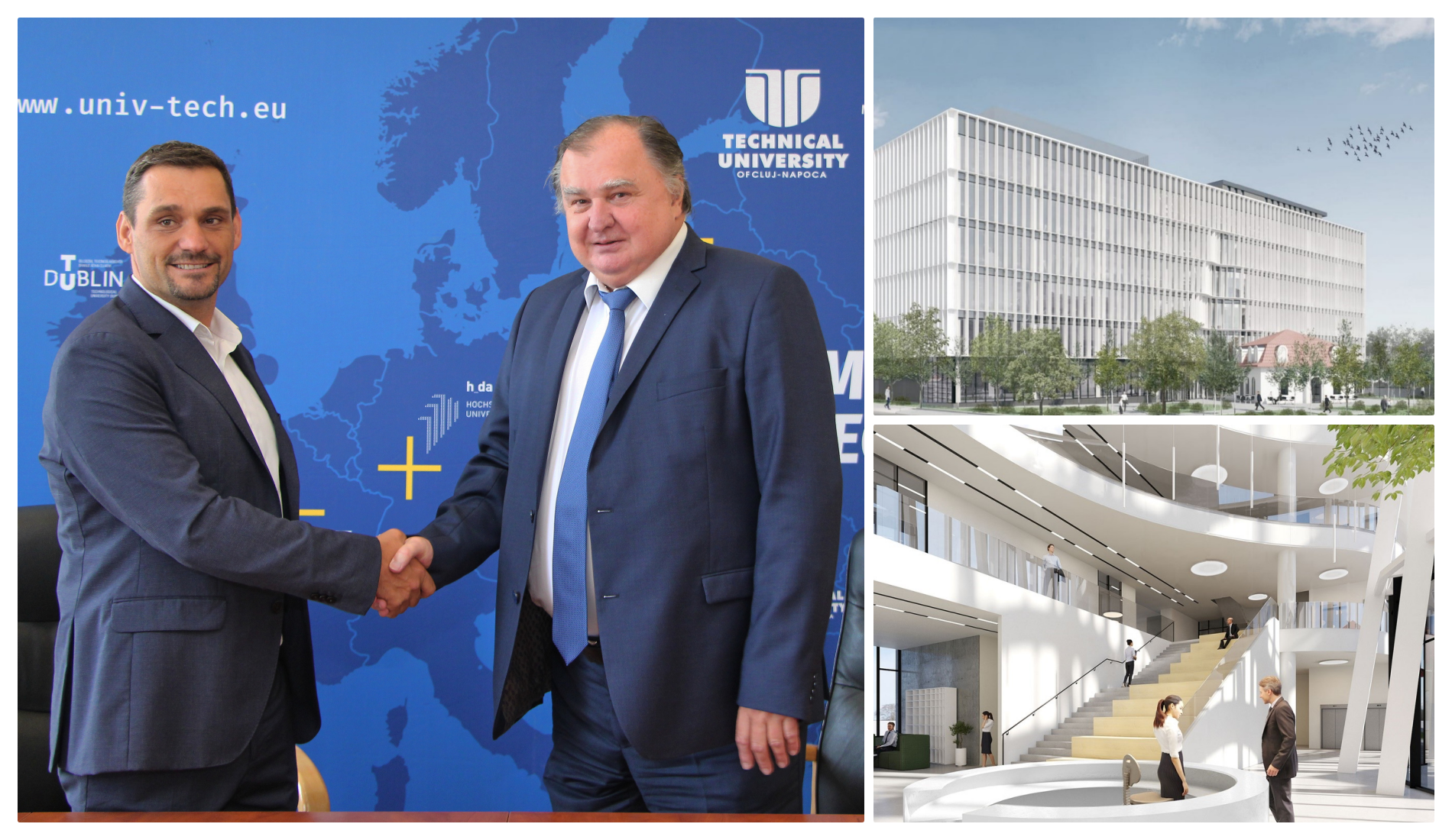 Universitatea Tehnică din Cluj-Napoca demarează lucrările la Institutul de Inteligență Artificială - FOTO