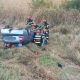 Accident în Cluj. O mașină s-a răsturnat / Două persoane, consultate de un echipaj SMURD