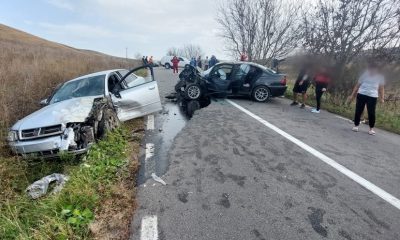 Accident în comuna Cojocna cu 5 victime / Foto: ISU Cluj