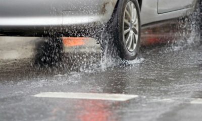 Accident pe centura ocolitoare a orașului Gherla! O șoferiță a pierdut controlul asupra direcției din cauza drumului umed