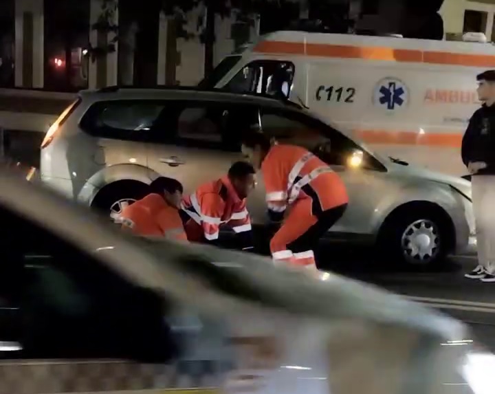 Alt trotinetist lovit de o mașină pe strada Horea. Este nevoie de o discuție serioasă pe această temă - VIDEO