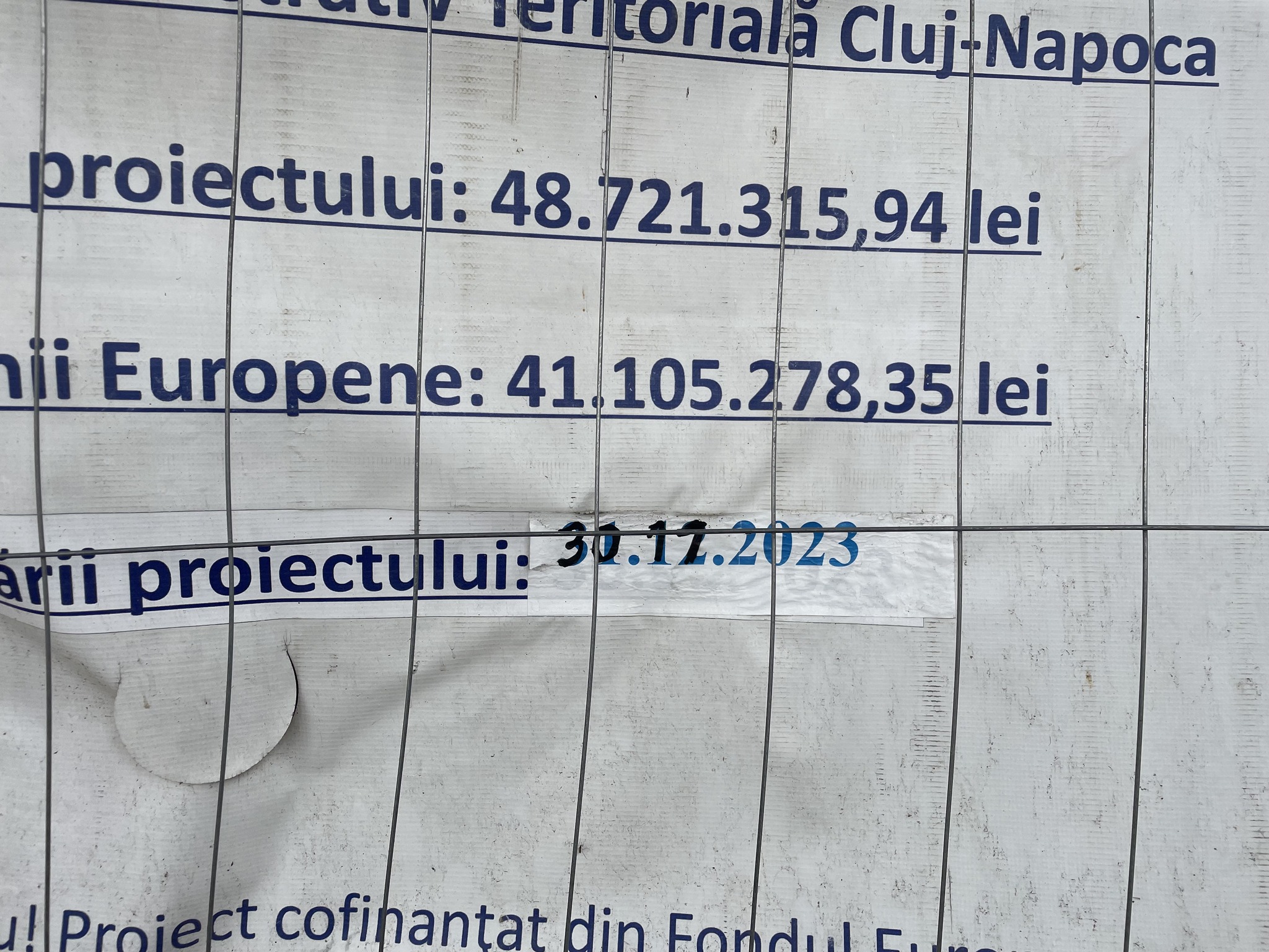 Ăsta e nivelul? Primăria a corectat cu markerul data la care se finalizează lucrările întârziate de pe Kogălniceanu și Universității - FOTO