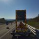 Restricții de circulație pe Autostrada Sebeș-Turda/Foto: Direcția Regională de Drumuri și Poduri Cluj Facebook.com