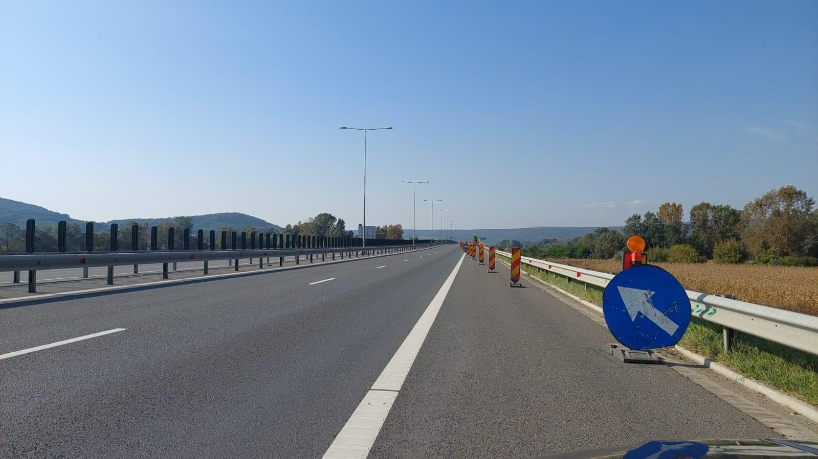 Circulație restricționată pe Autostrada Transilvania. Se efectuează lucrări de reparații
