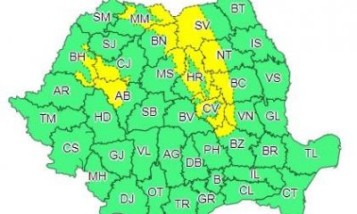 Cod Galben de vânt puternic în județul Cluj. Vezi până când este valabilă avertizarea emisă de meteorologi