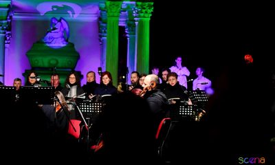 Concert de Luminați, în Cimitirul Central din Cluj-Napoca. FOTO: Scena Urbană