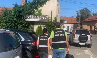 Zeci de transportatori verificați de ITM Cluj. FOTO: Facebook/ Inspecția Muncii