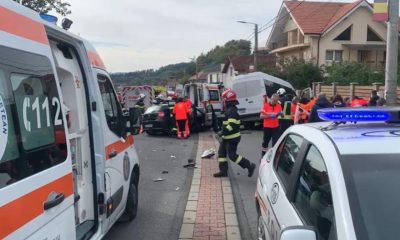 Cum s-a produs accidentul GRAV din Feleacu? 16 persoane au fost transportate la spital