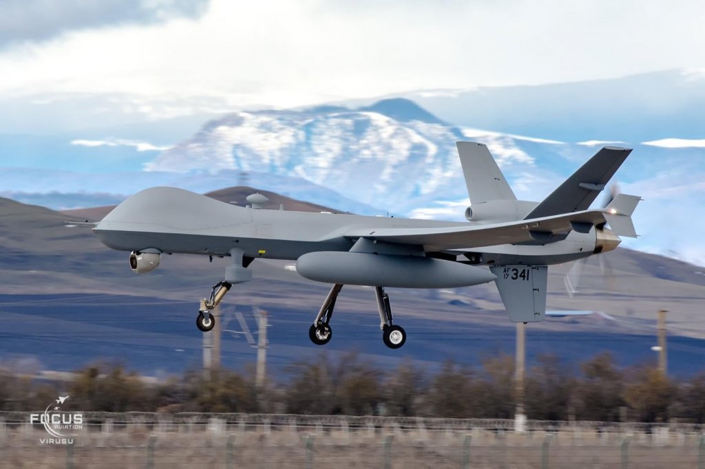 Dronele MQ-9 Reaper pe care NATO le va trimite la Câmpia Turzii costă aproape 100 de milioane de dolari