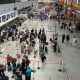 Pasageri pe Aeroportul Cluj. Foto: Facebook Aeroportul Internațional Avram Iancu Cluj