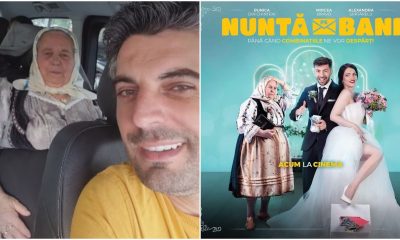 Bogdan Bob Rădulescu îi cheamă pe oameni la cinema să vadă filmul „Nuntă pe bani” / Foto: captură video Bogdan Bob Rădulescu Facebook