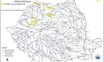 Hidrologii anunţă risc de viituri pentru râuri din şase judeţe, până sâmbătă. Si la Cluj