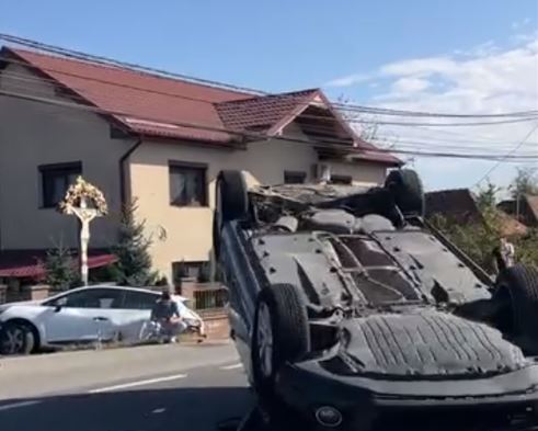 Accident rutier în Răscruci: Info Trafic Jud. Cluj Facebook.com