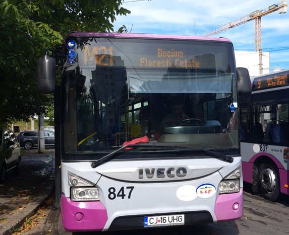 Transport în comun în Florești / Foto: CTP Cluj-Napoca