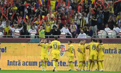 Naţionala de fotbal a României a devenit liderul Grupei I a preliminariilor EURO 2024 după ce a învins Andorra cu scorul de 4-0 (3-0), duminică seara, pe Arena Naţională din Bucureşti/ Foto: Echipa națională de fotbal a României - Facebook