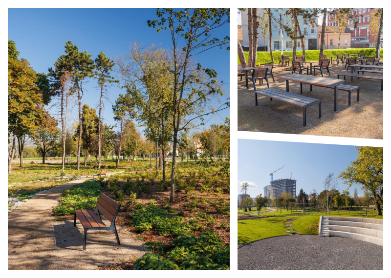 Parcul Feroviarilor, aproape de finalizare, după ani de promisiuni! Investiția se ridică la 9 milioane de euro - FOTO